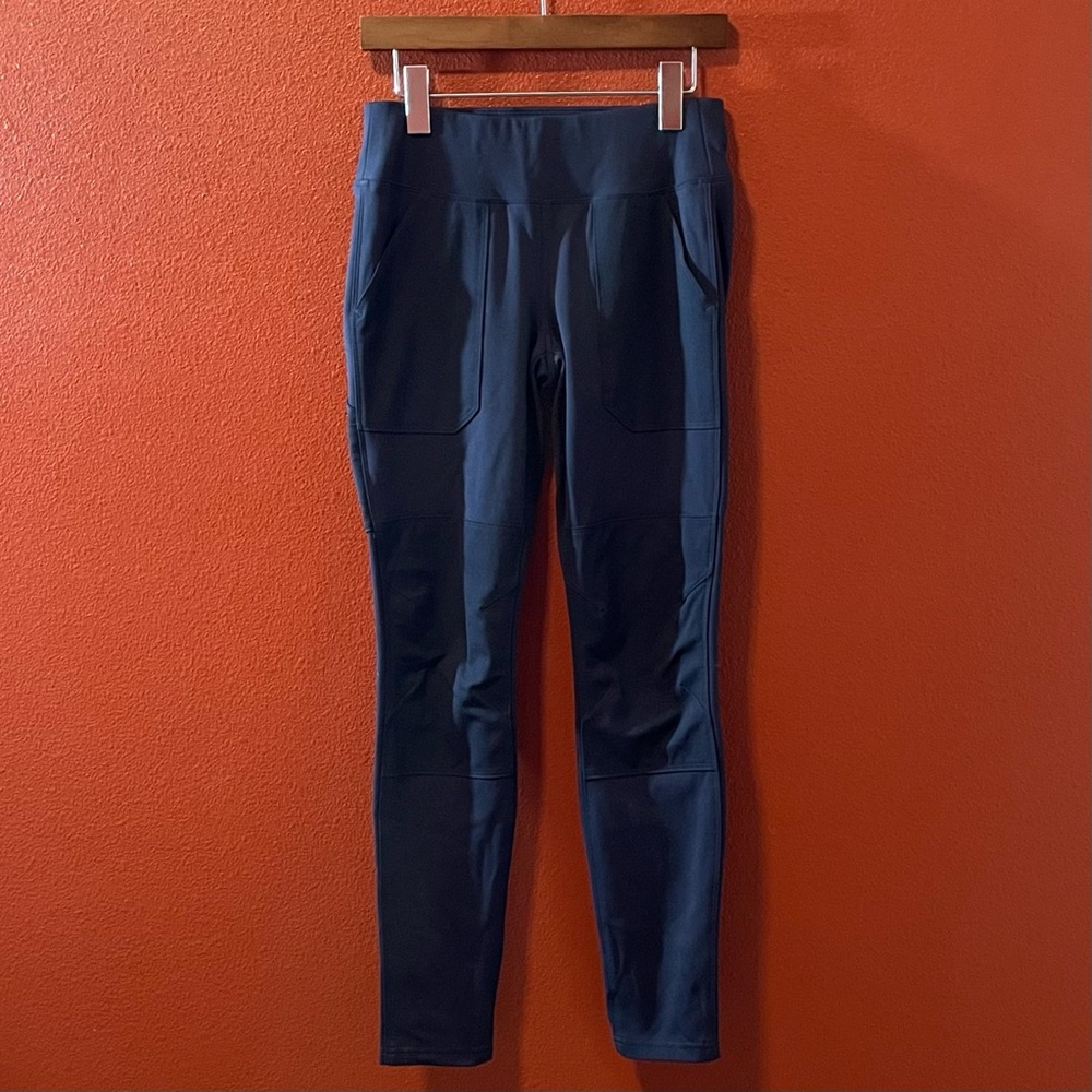 Carhartt Women’s Regular Fitted‎ Bodycon Navy Blue Pocket Reinforced Leggings